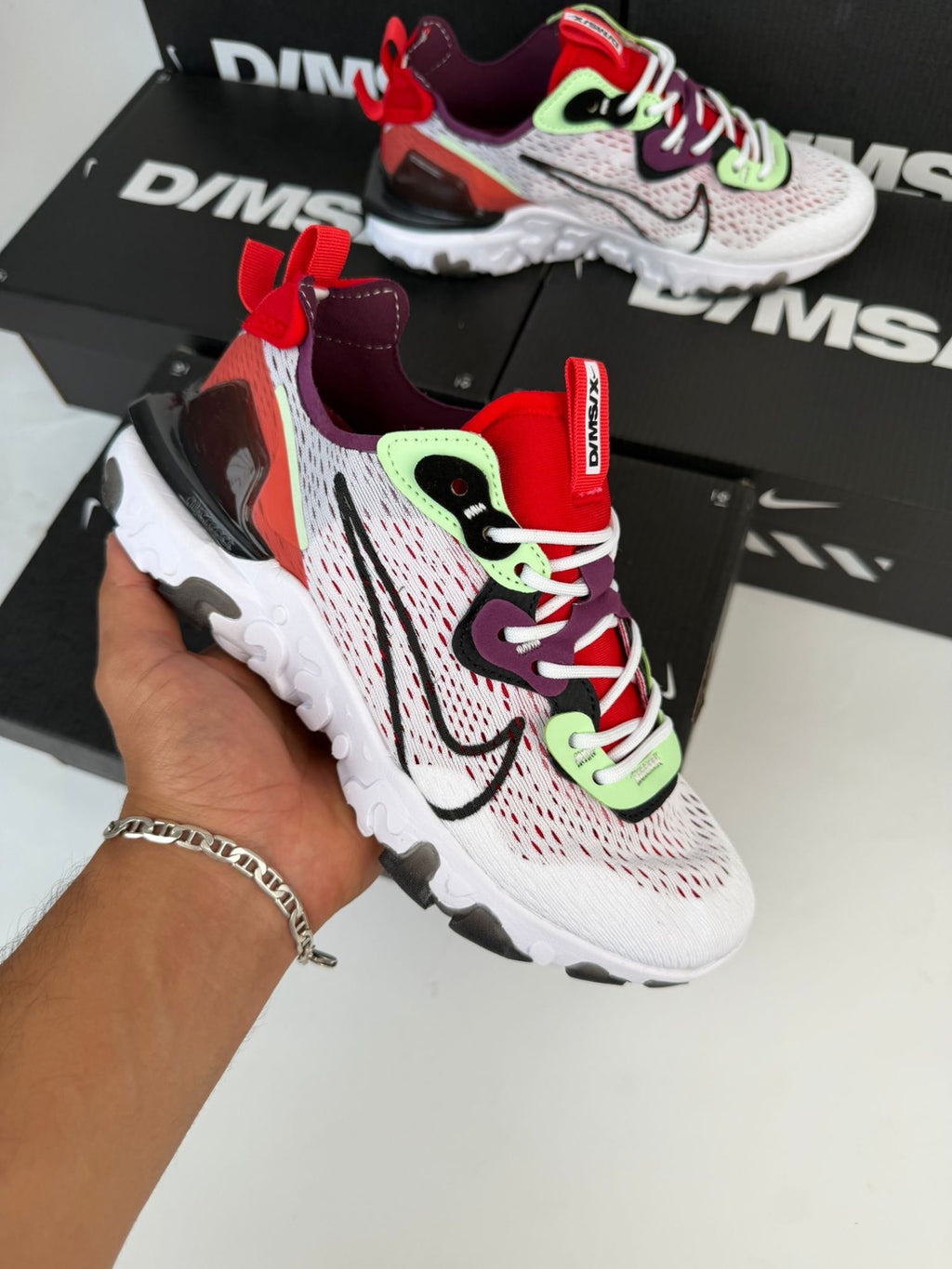 Nike React Vision vista superior